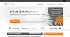 Desktop Screenshot of jetzt-pr.de
